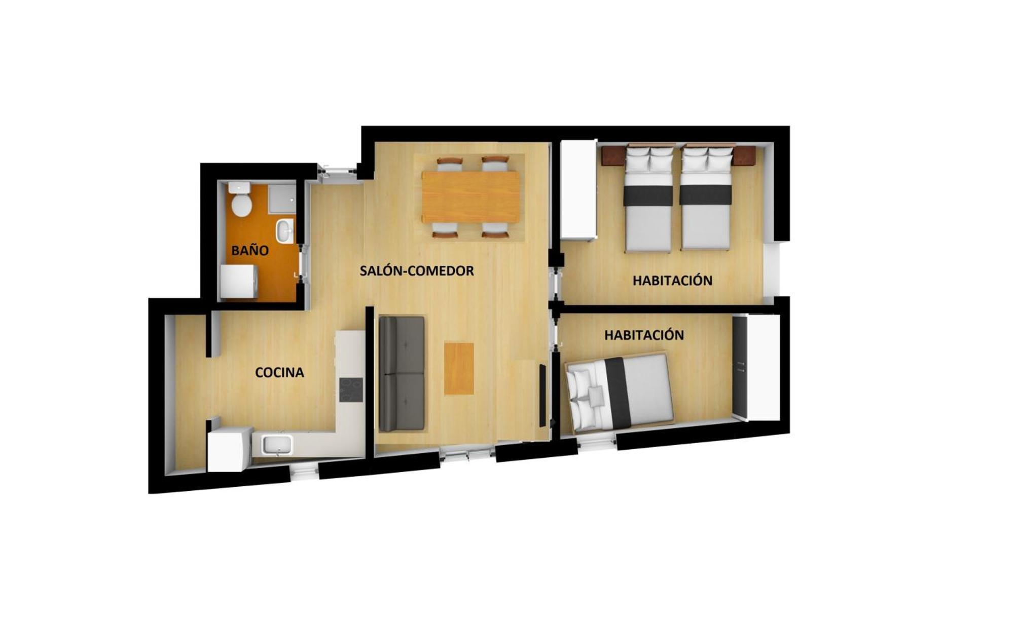 La Muntanya - Apartamentos Rural Guadalest ベニマンテイ 部屋 写真